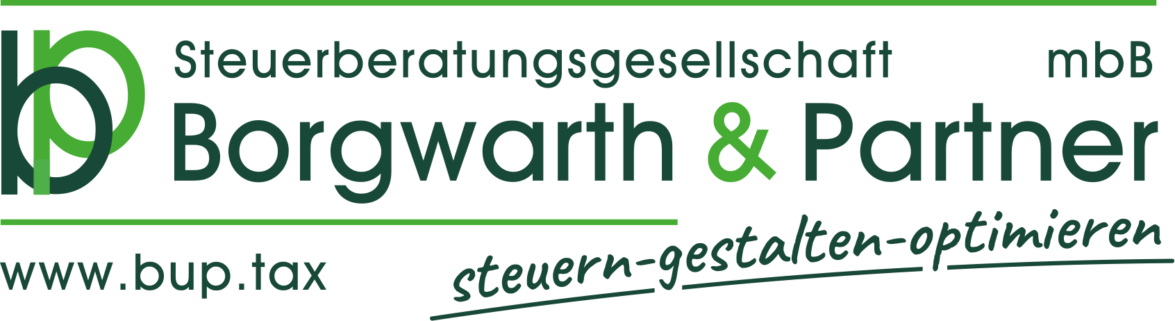 Logo von Borgwarth & Partner mit Verlinkung zur Startseite